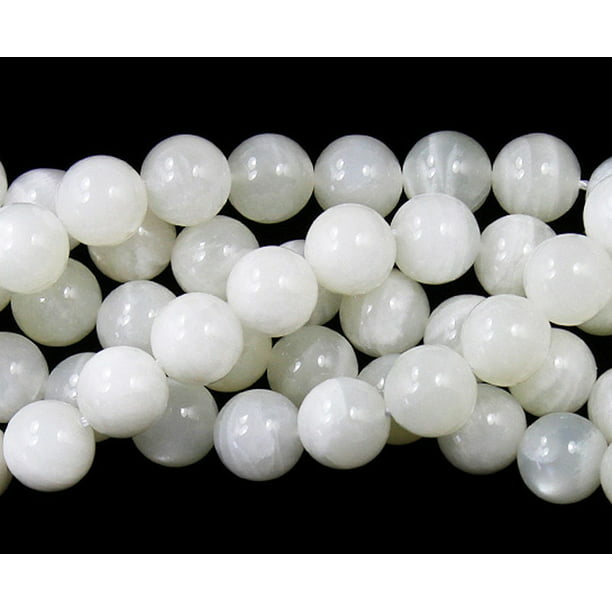 Natural 3mm Finely Cut Matrix Moonstone Faceted Beads Genuine Gemstone